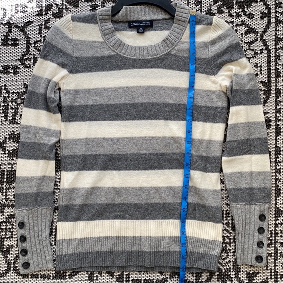 Y2K Banana Republic Cashmere Blend Striped Sweater. Size XS - Picture 8 of 9